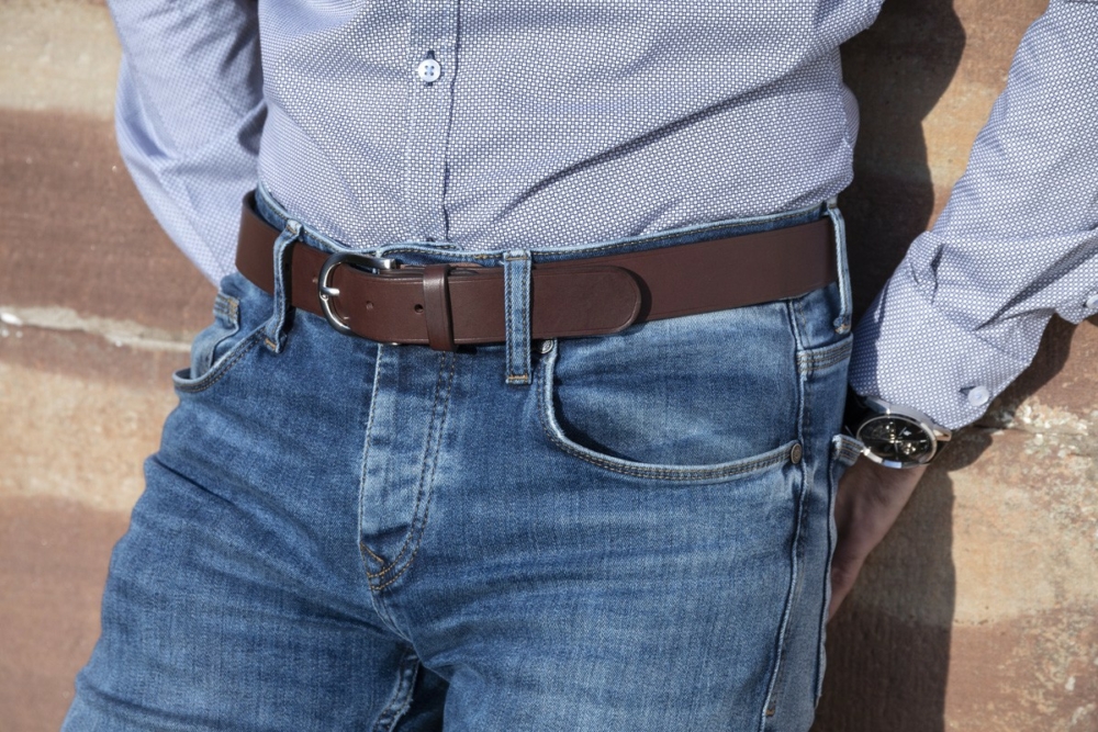 Ceinture boucle ronde